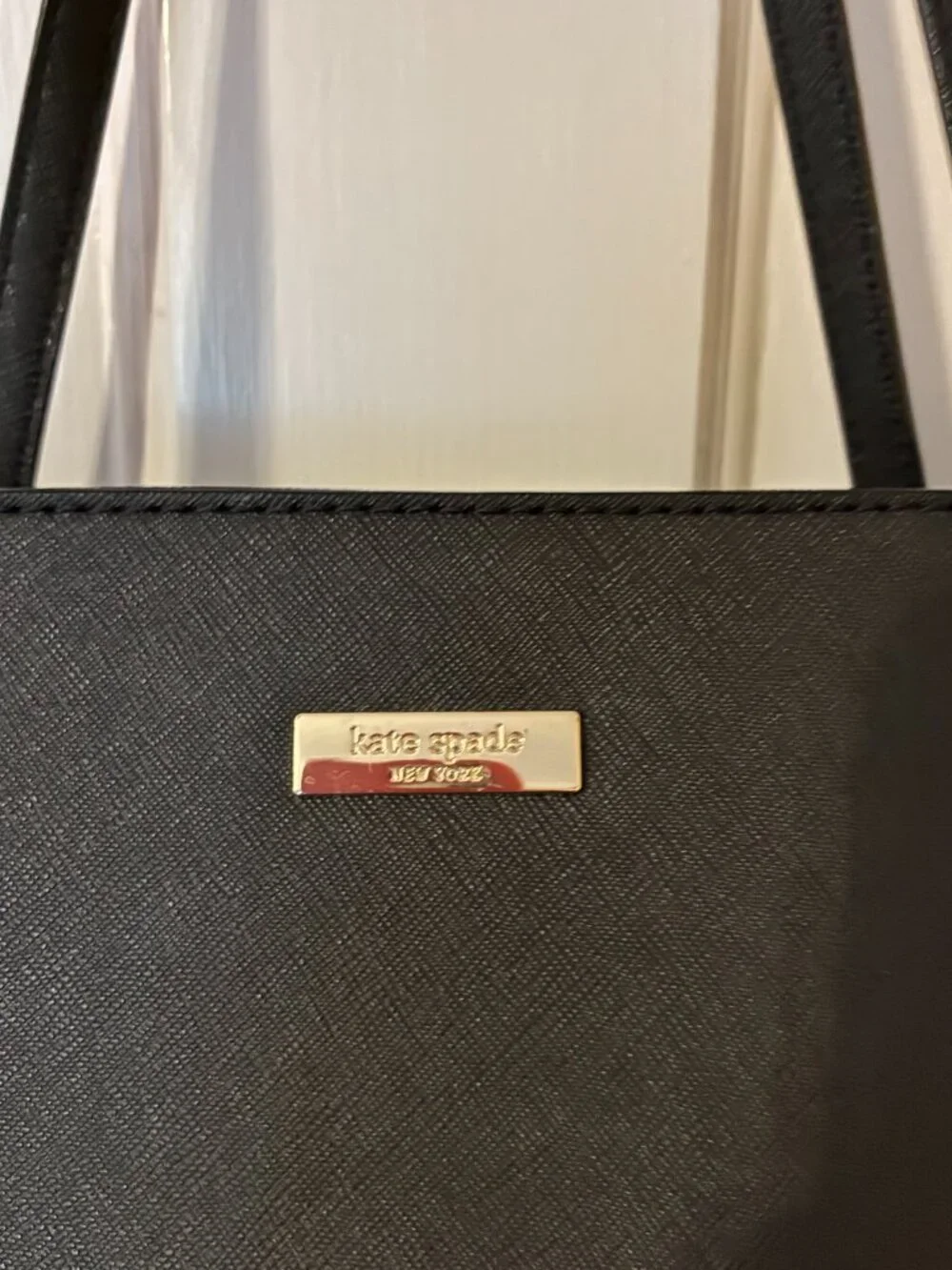 Kate Spade Tote-Black Leather